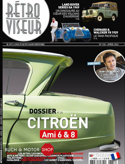 Retroviseur 376: Schwerpunkt Citroën Ami 6